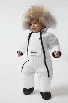 Chamarras Canada Goose Niños(Bebé) México - Lamb Abrigos Blancos QU2410869